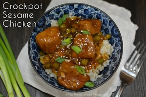 Crockpot Sesame Chicken